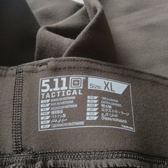 5.11 Tactical Tundra Green Raven Range Tight Utility Leggings Women's X-Large - Picture 3 of 12